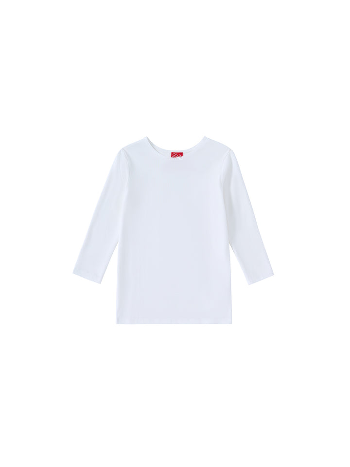 Basic Long Sleeve T-shirt - Off White