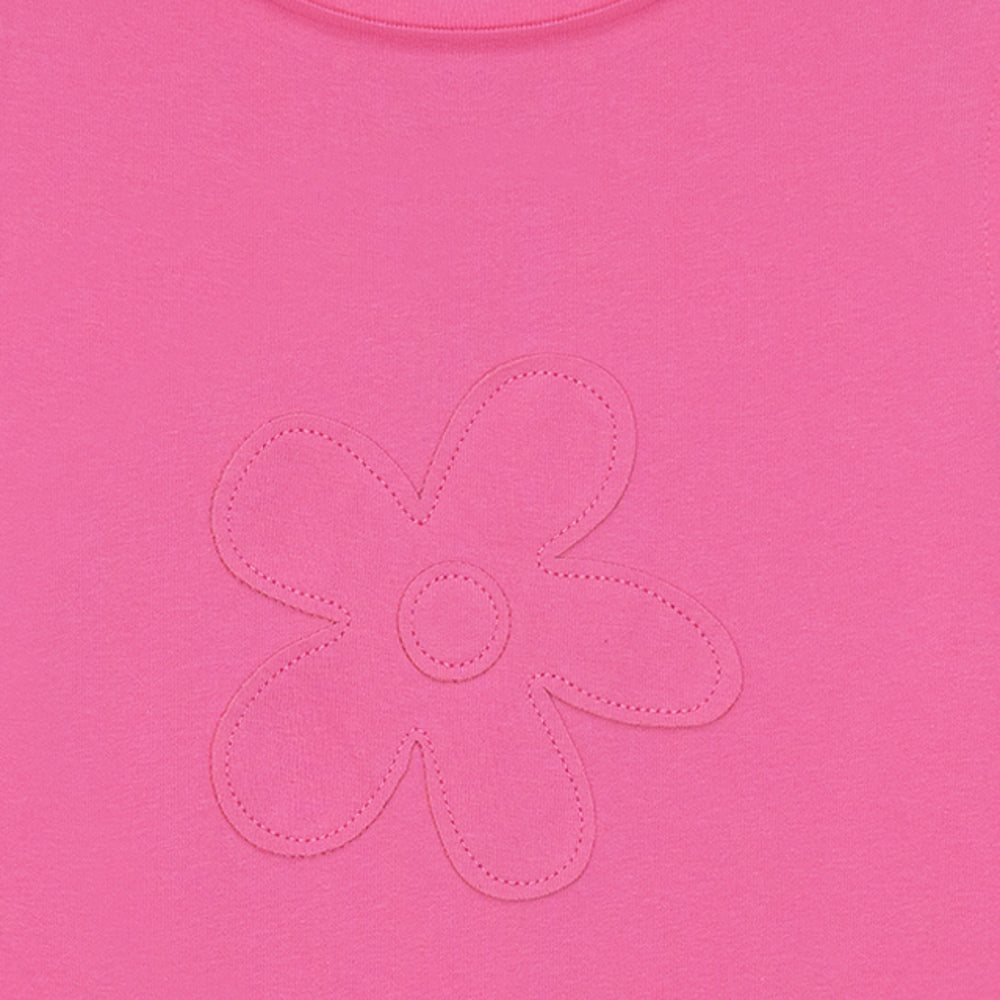 Flower Raw Edge Nightgown