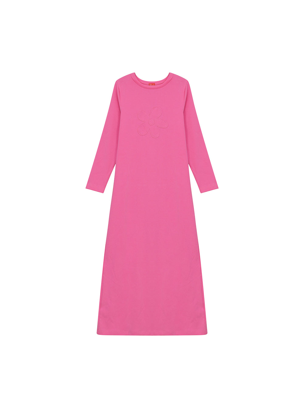 Flower Raw Edge Nightgown