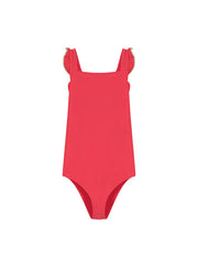 Ruffle Trim Swimsuit