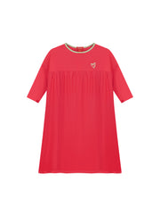Heart Swim Gathered Dress