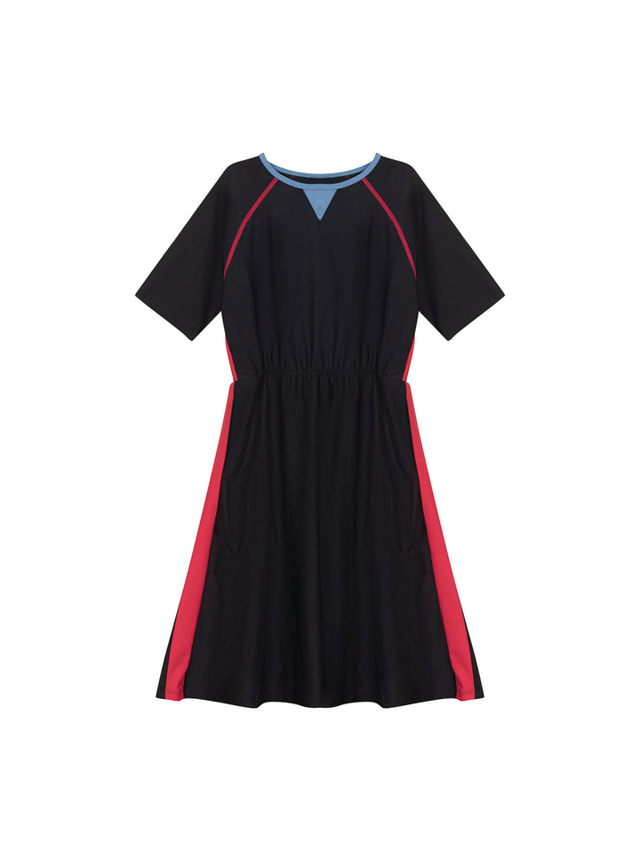 Combo Color Swim Dress