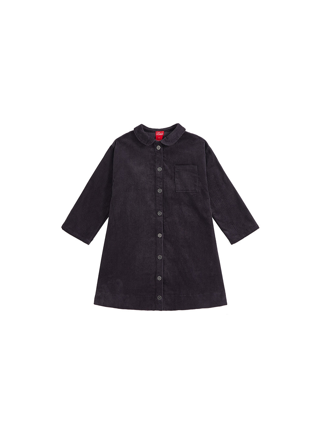Corduroy Dress - Grey 5