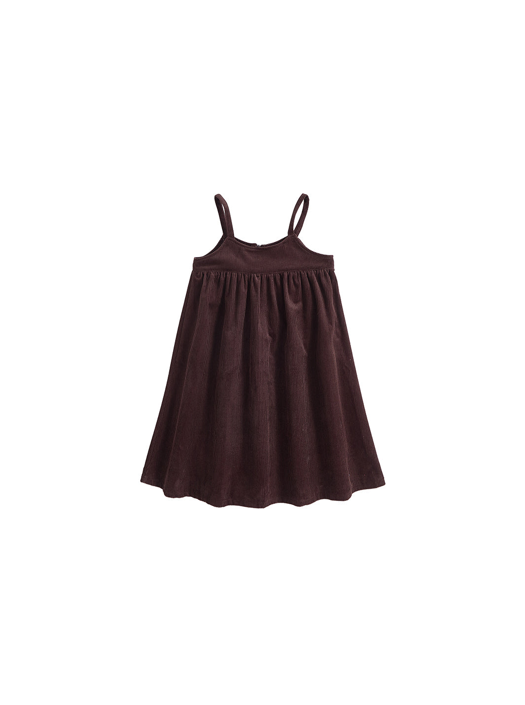 brown corduroy jumper dress Courtney corduroy jumper dress – Shop The White Feather main image 1