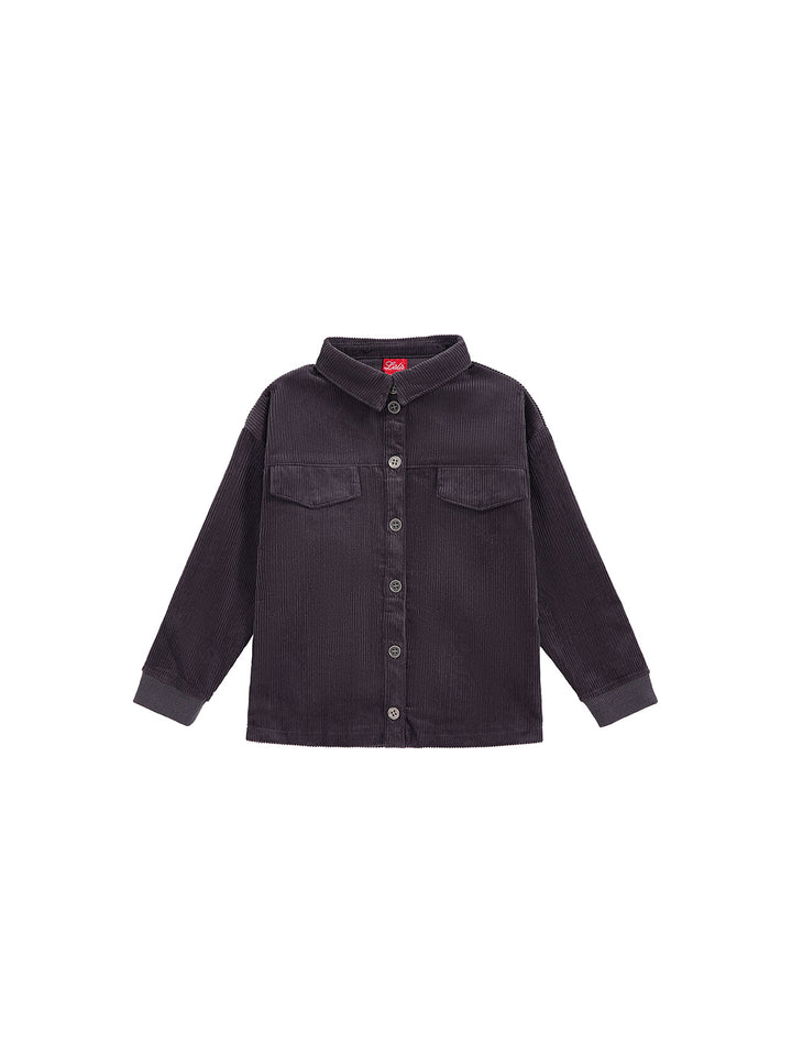 Corduroy Shirt - Grey