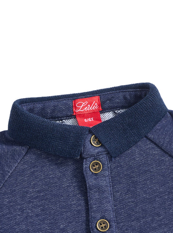 Knit Collar Polo