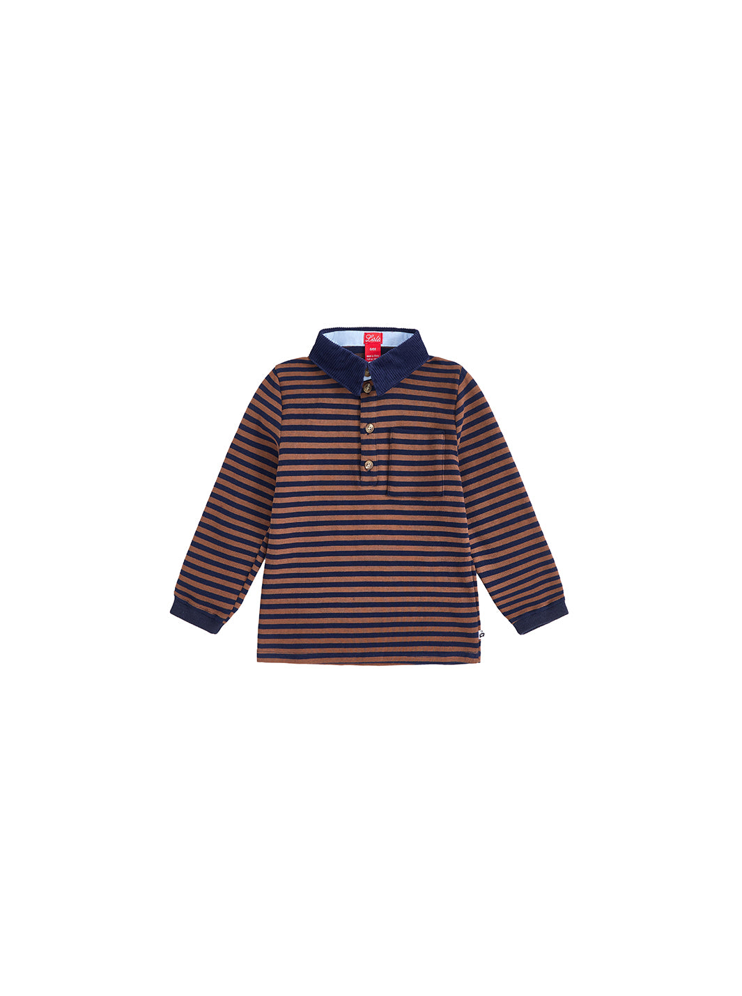 Corduroy Combo Polo