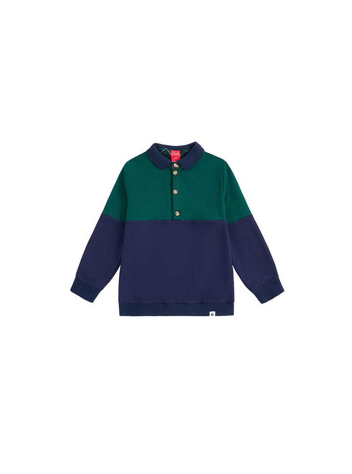 Bottom Combo Polo - Forest Green