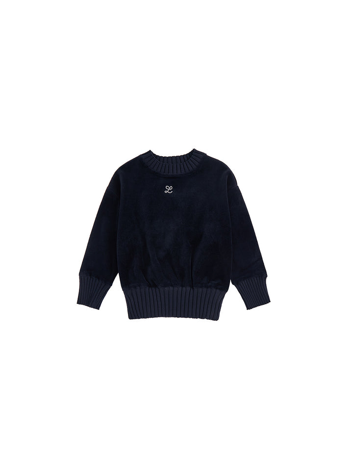 Velour Studded Top