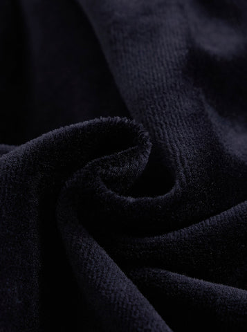 Hooded Velour Top