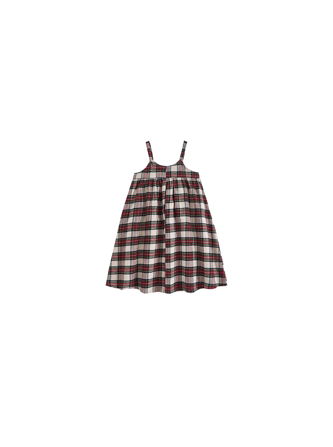 Plaid strap Jumper