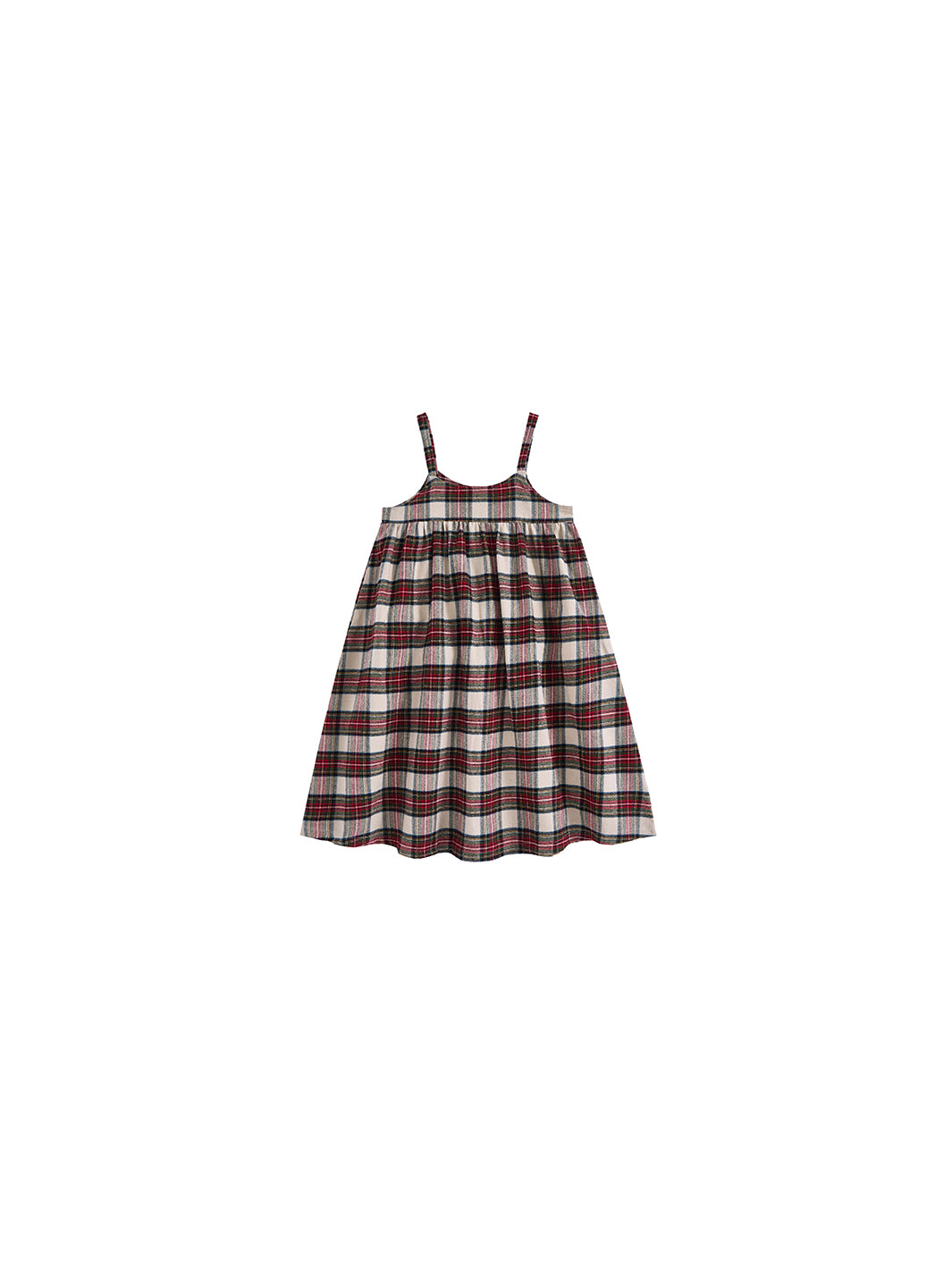 Plaid strap Jumper