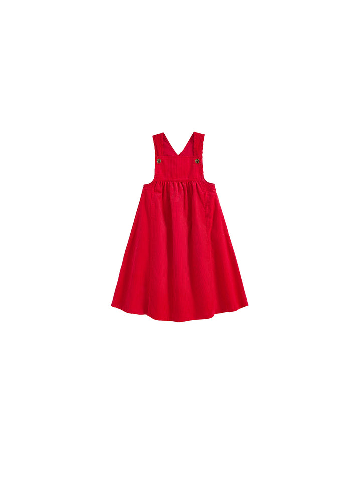 Corduroy Jumper - Red