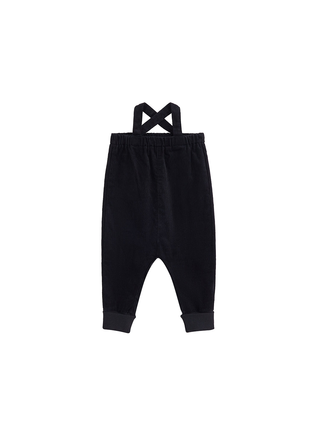 Curdoroy Overall - Black