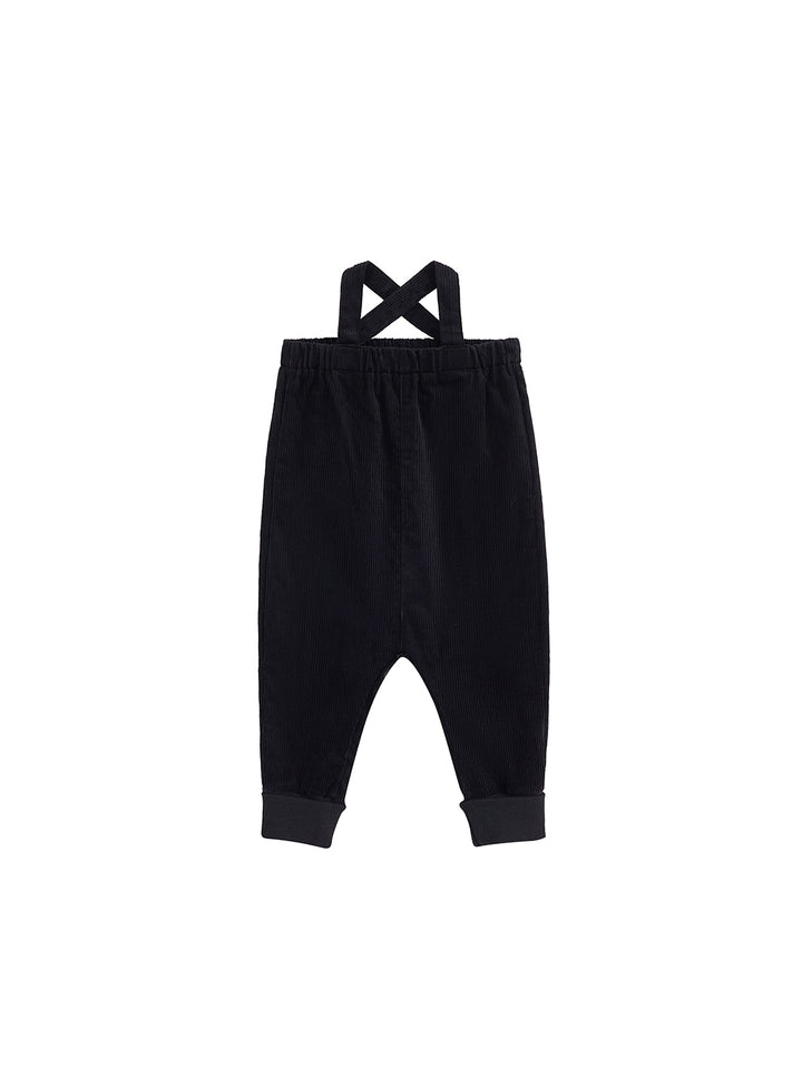 Curdoroy Overall - Black