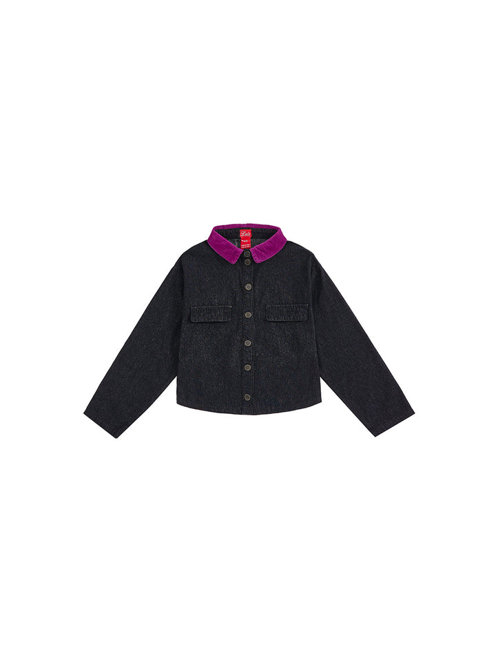 Denim Corduroy Shirt