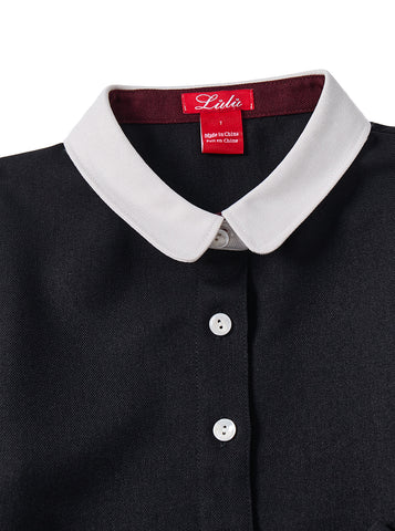Collar Piping Dress