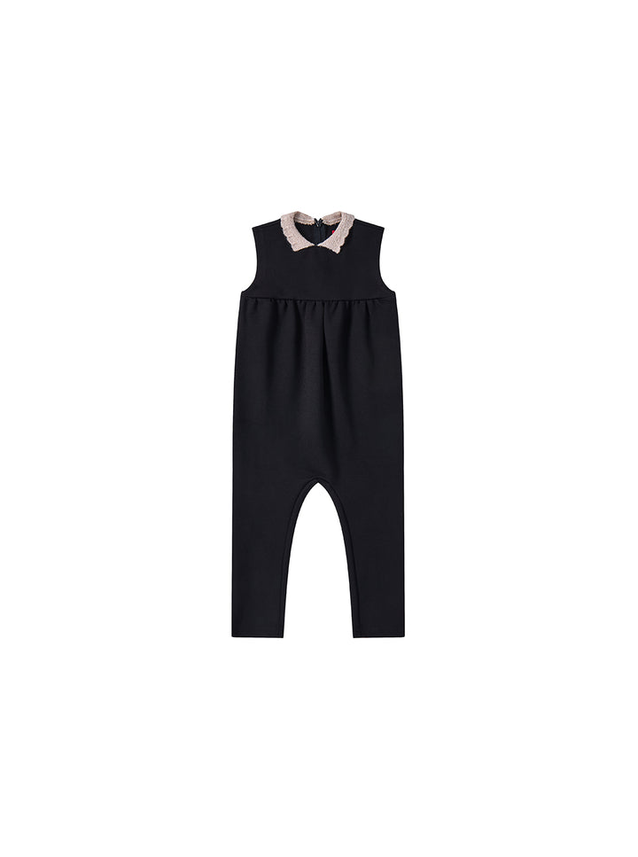 Mohair Collar Overall