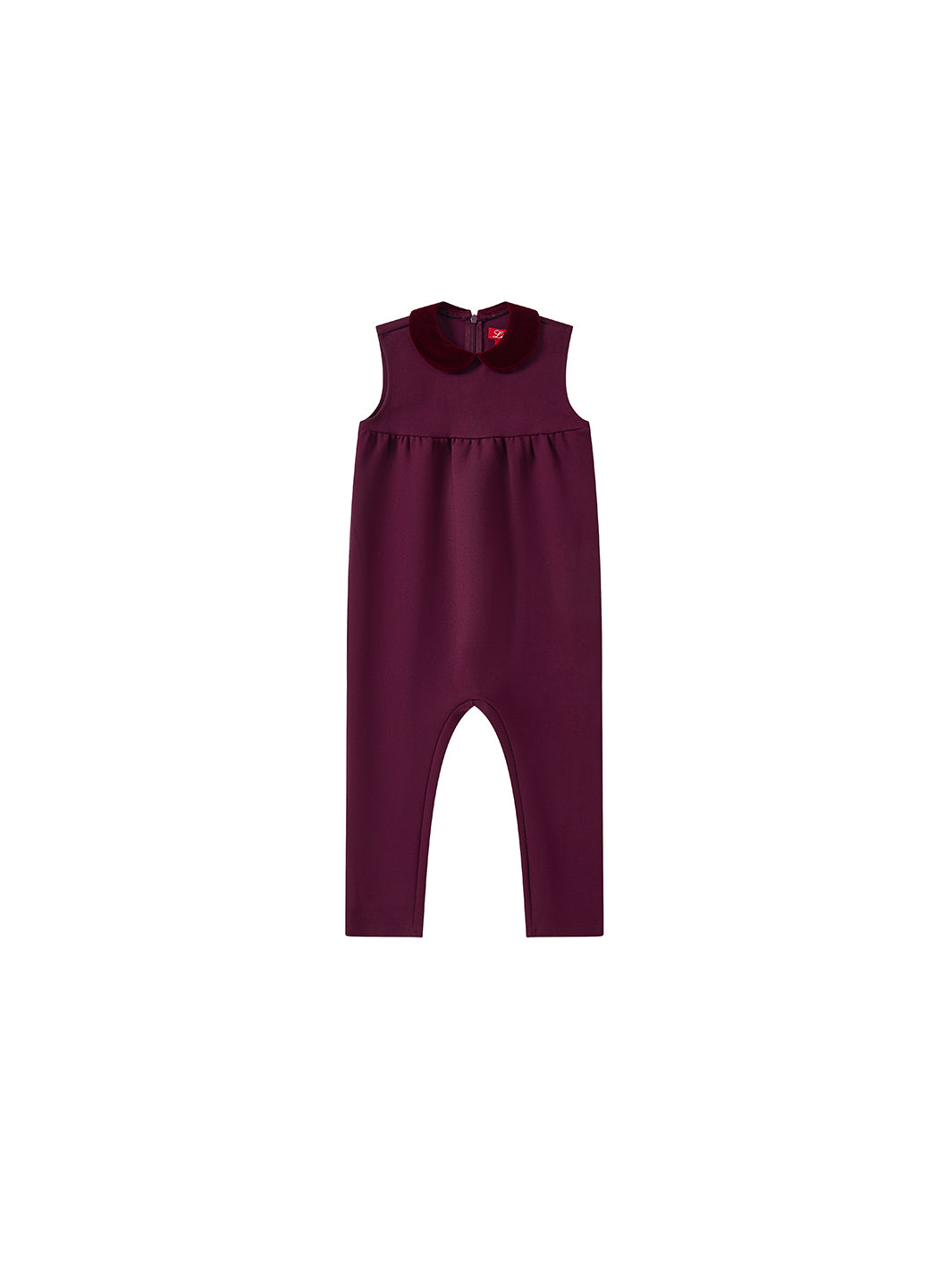 Velvet Collar Overall
