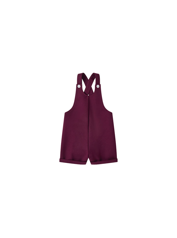 Baby Strap Overall - Grape