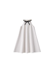 Trim Bow Jumper - Off White
