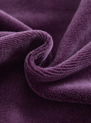 Velour Elastic Overall