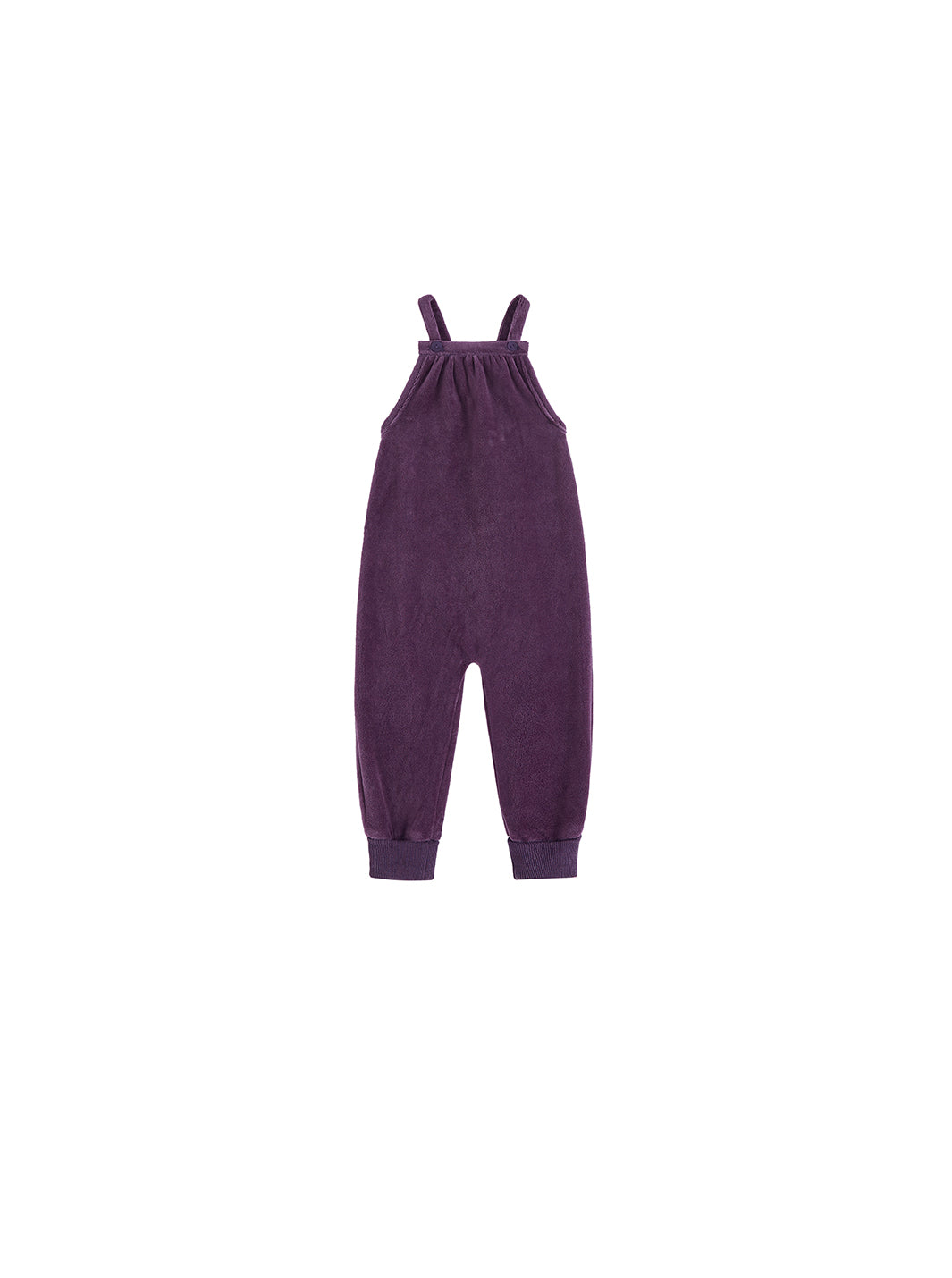 Velour Elastic Overall