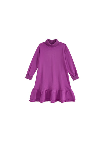 Turtleneck Double Bottom Ruffle