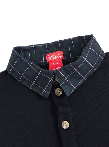 Plaid Polo