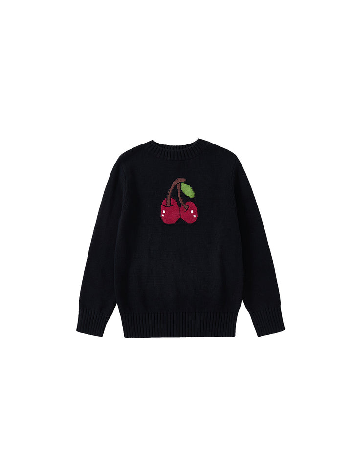 Cherry Sweater - Black