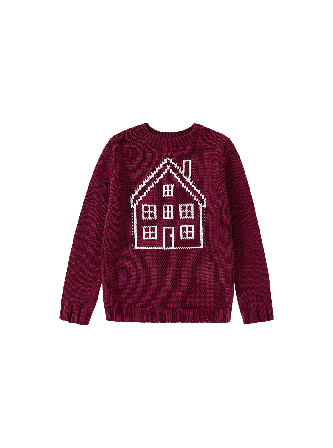 Big House Sweater - Wine mix
