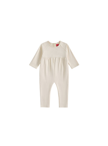 Solid Overall Robe - Cream