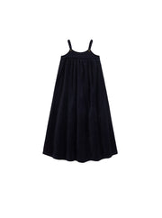 Strap Jumper Robe - Black