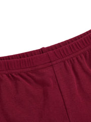 Fur Bear Set - Maroon