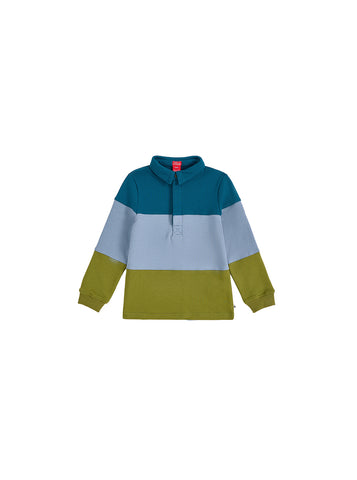 Color Block Polo