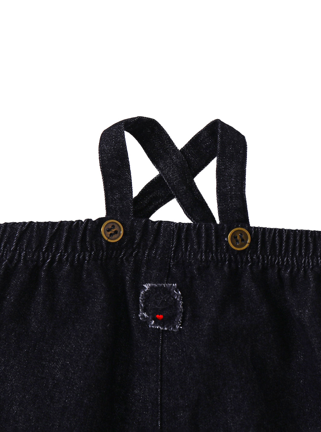 Denim Overall - Black