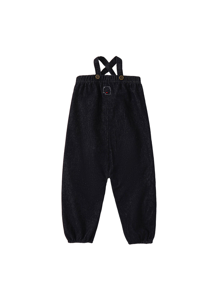 Denim Overall - Black