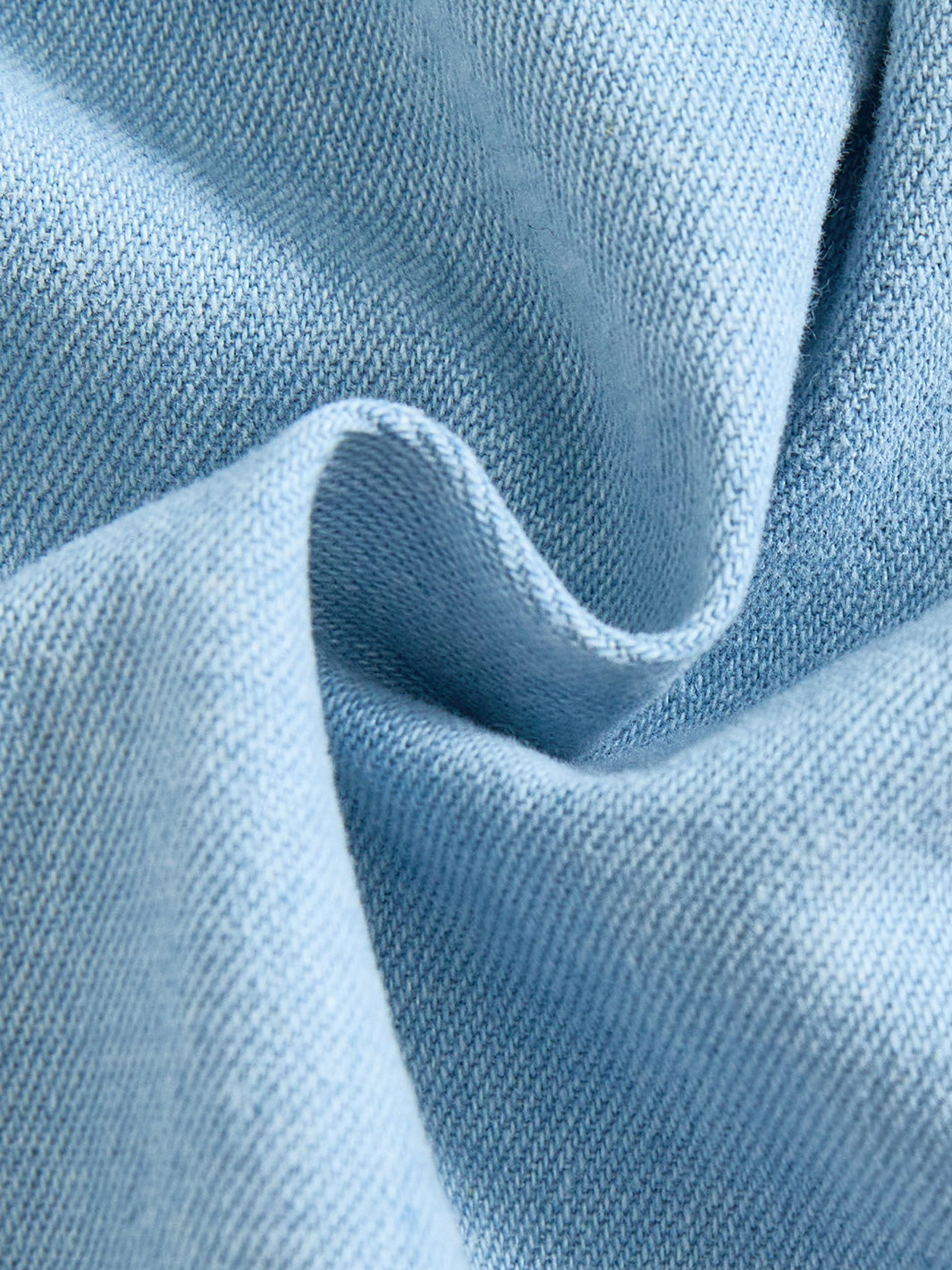 Denim Romper - Pale Blue