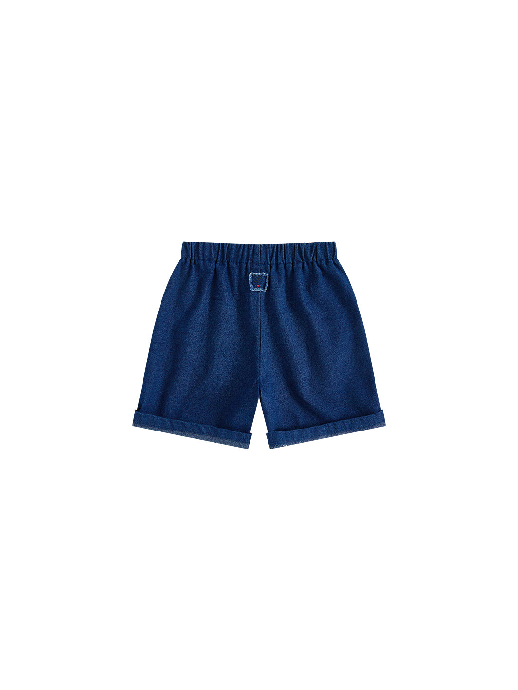 Denim Short Pants - Navy