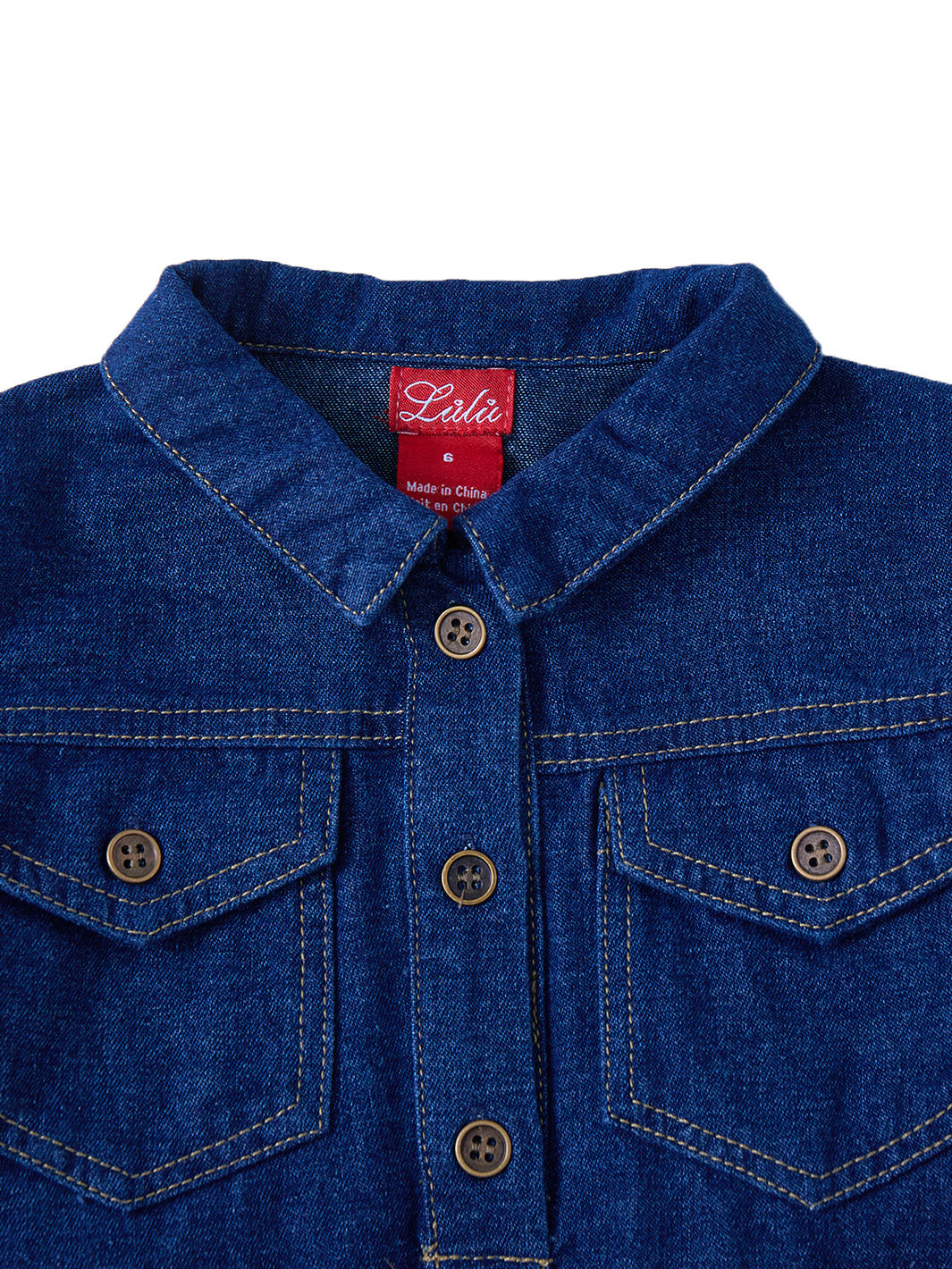 Denim Pocket Dress