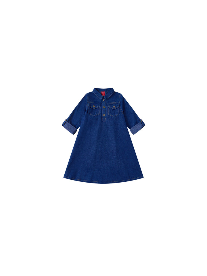 Denim Pocket Dress