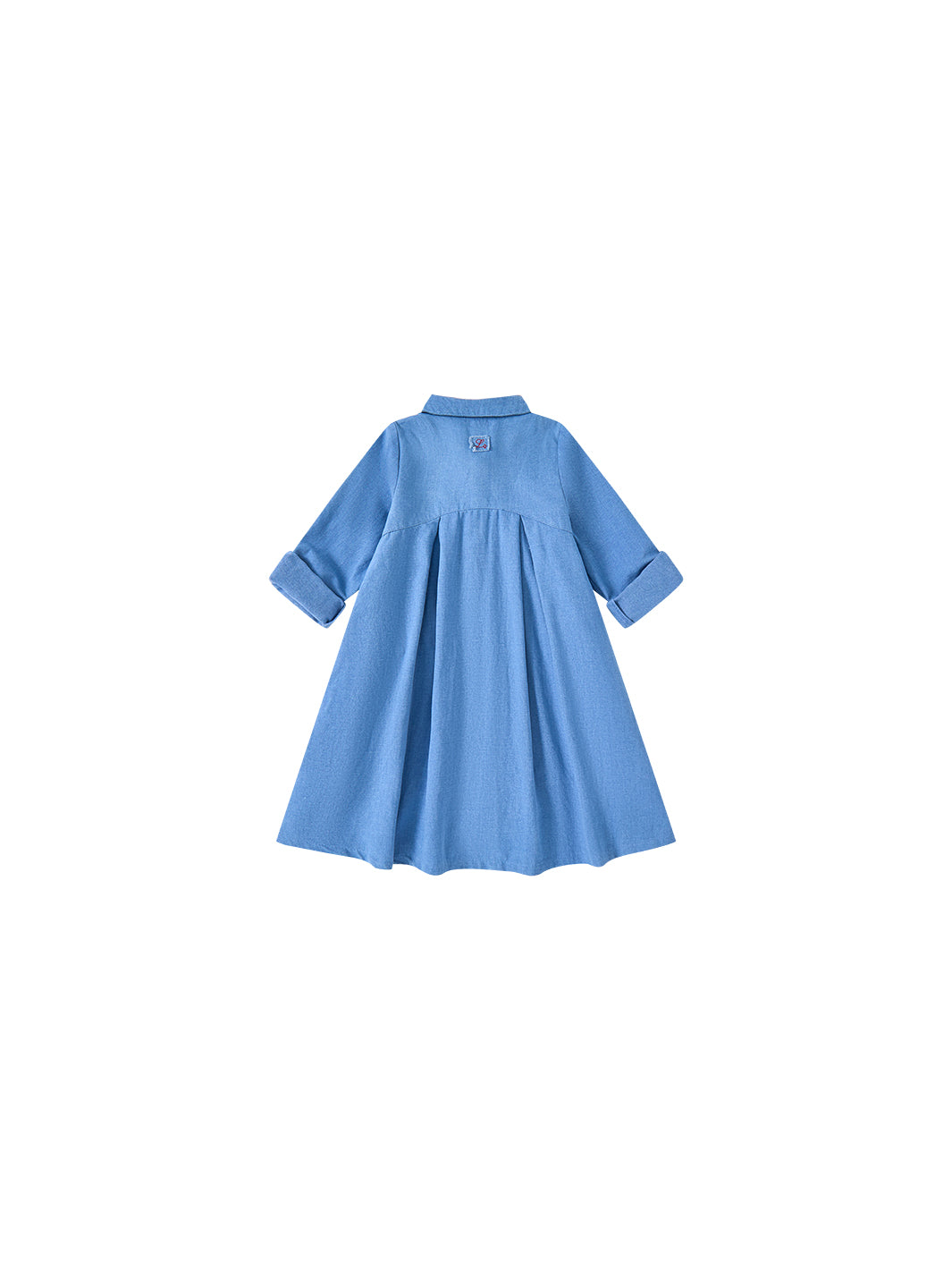 Denim Pleat Dress
