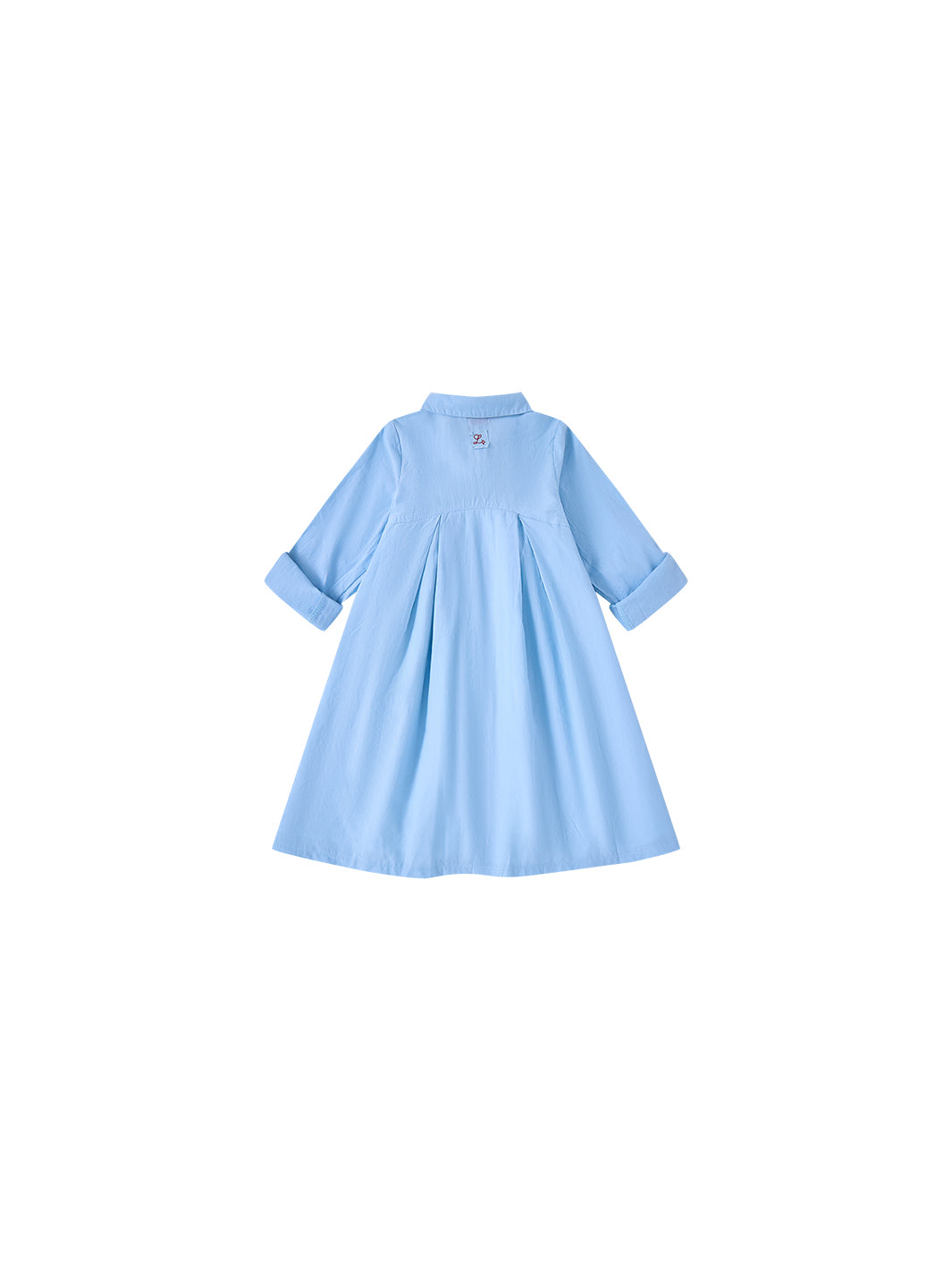 Solid Pleat Dress