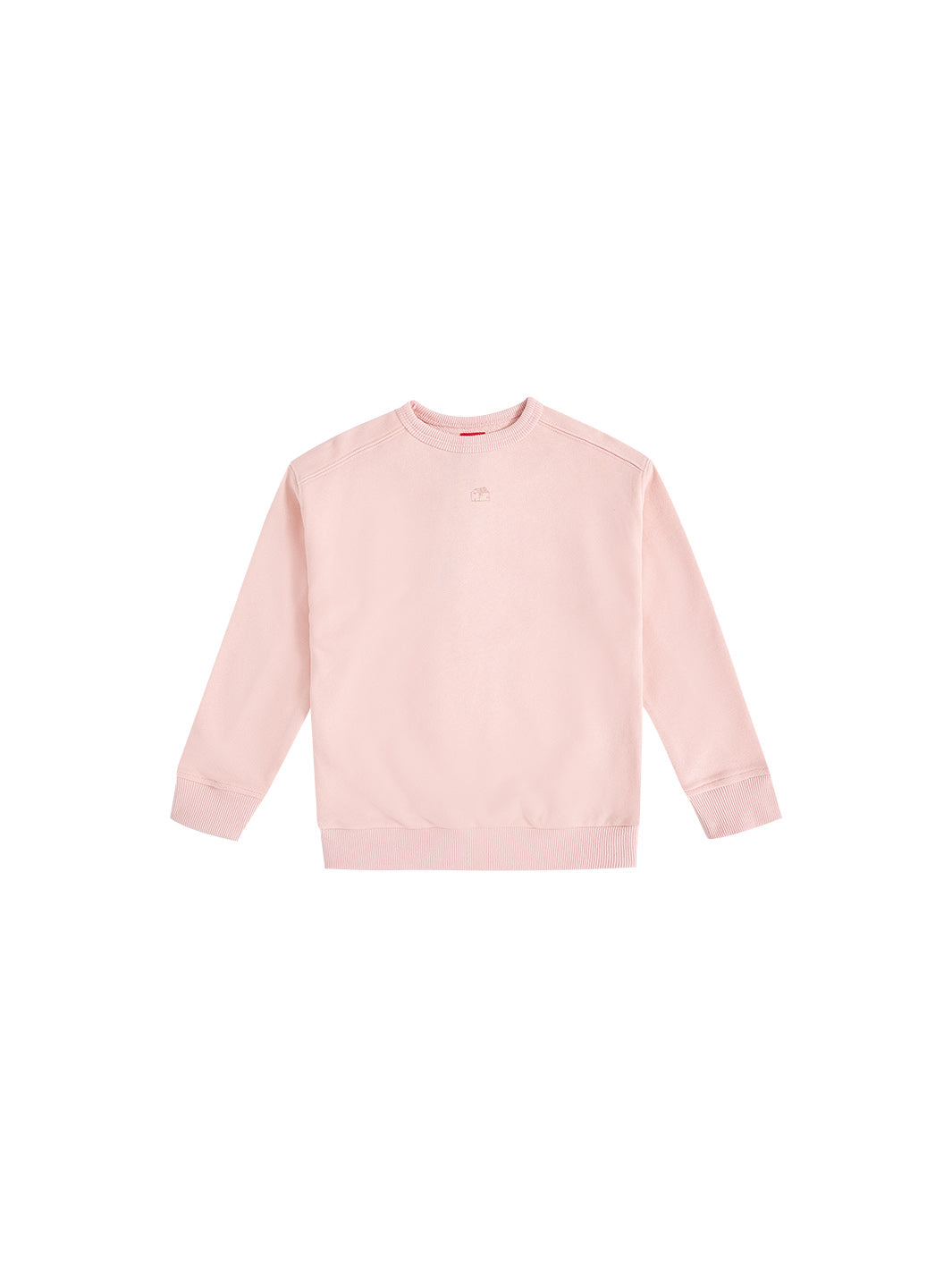 French Terry Emblem Top - Peach