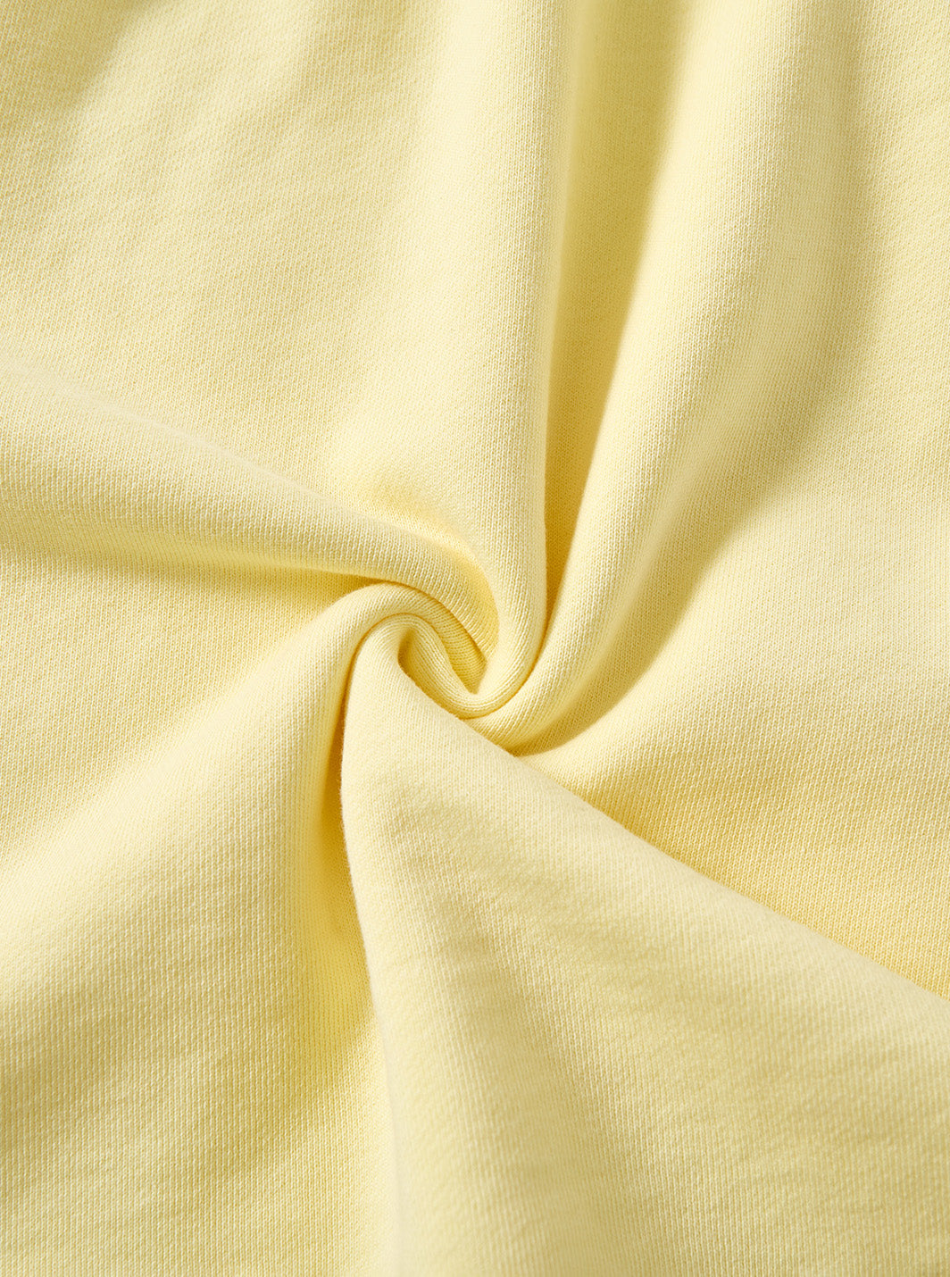 French Terry Emblem Top - Yellow