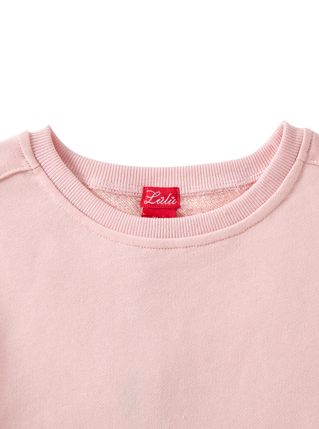 Rolled Edge T-Shirt - Peach