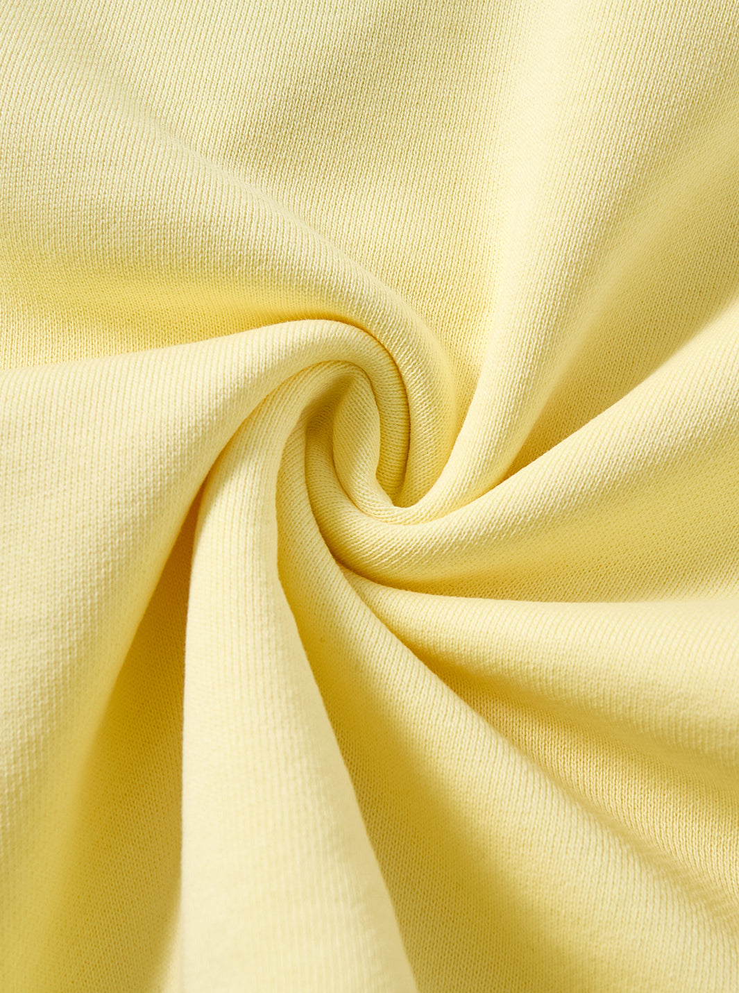 Rolled Edge T-Shirt - Yellow