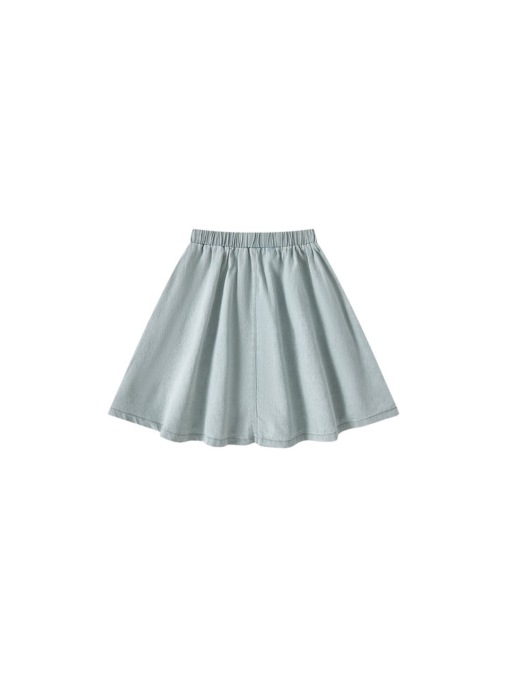 Hopscotch A-line  Skirt - Sage