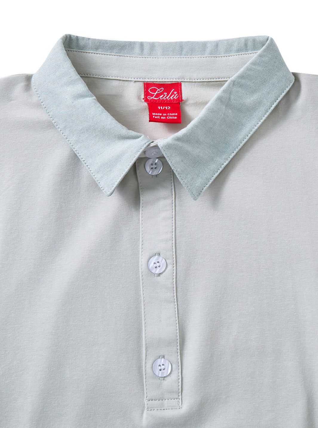 Washed Collar Polo