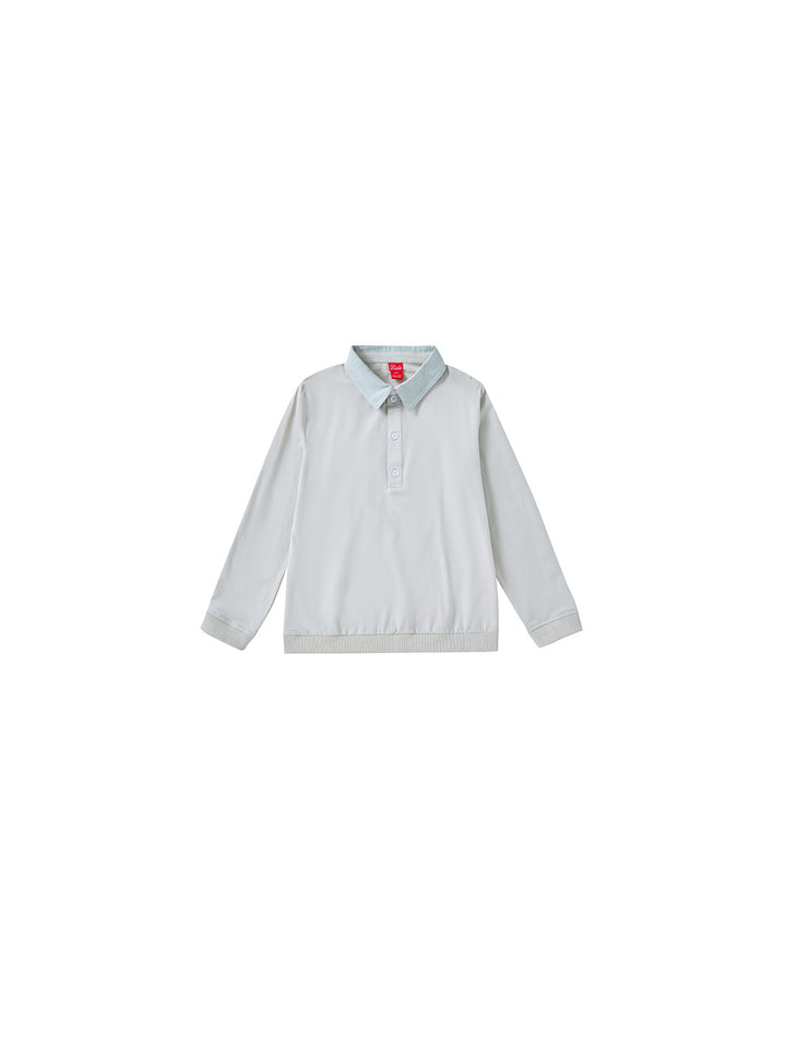Washed Collar Polo